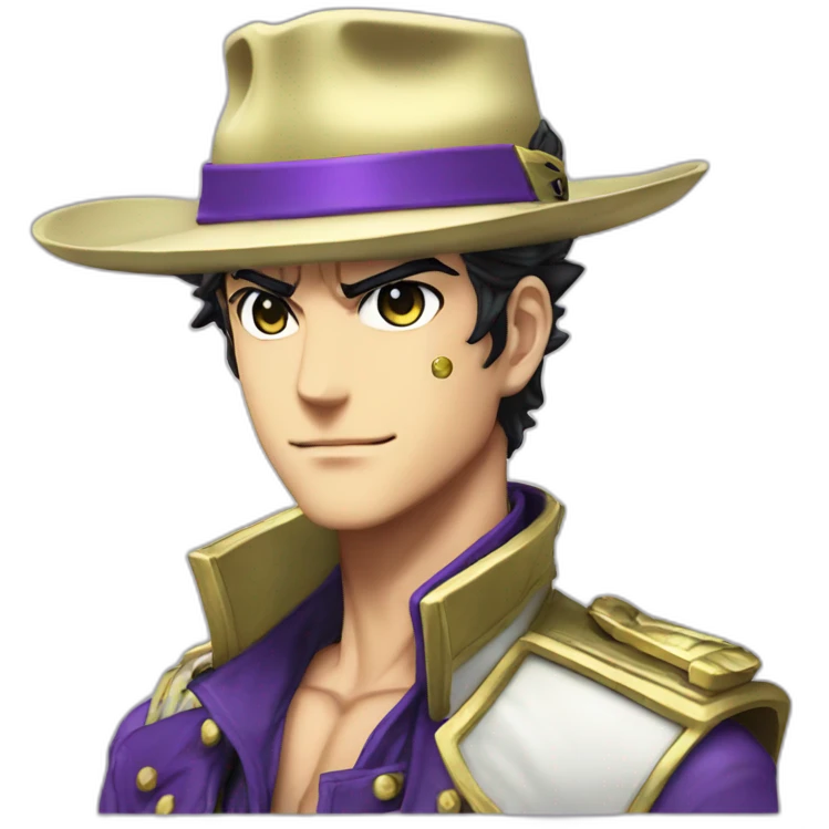 jotaro from jojo bizarre adventure emoji