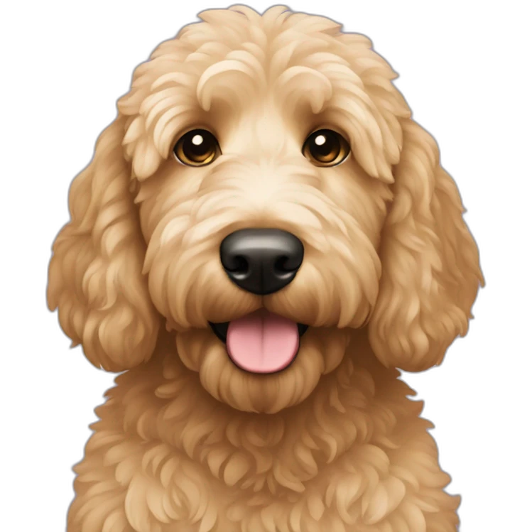 Goldendoodle emoji