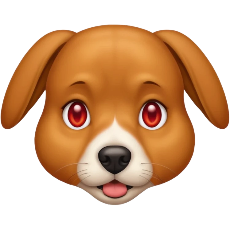 알러지 난 강아지 emoji