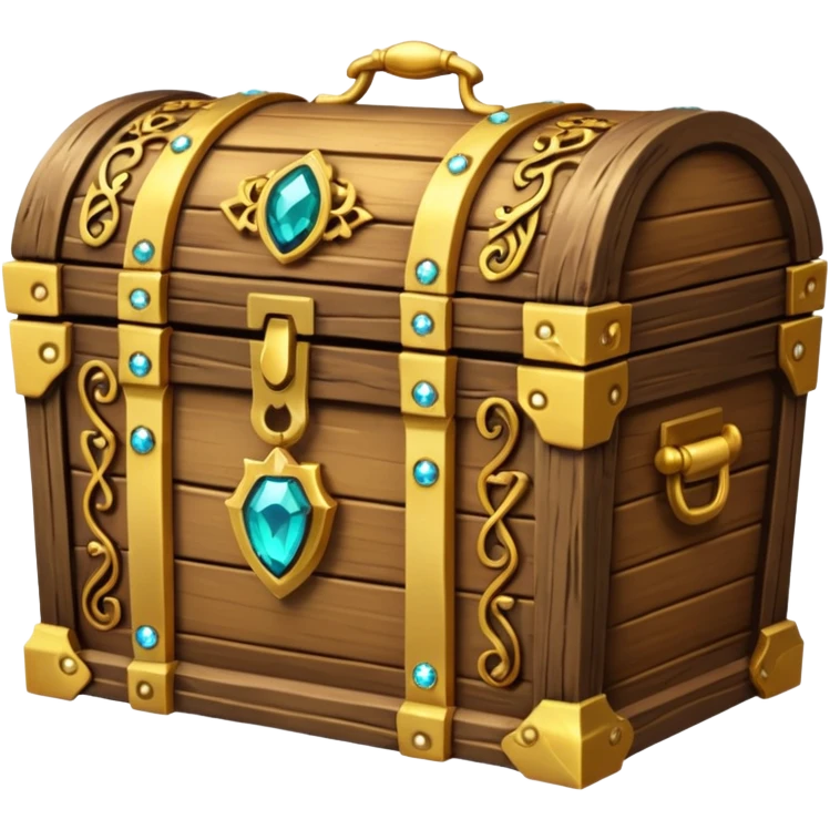 Shining Treasure Chest emoji