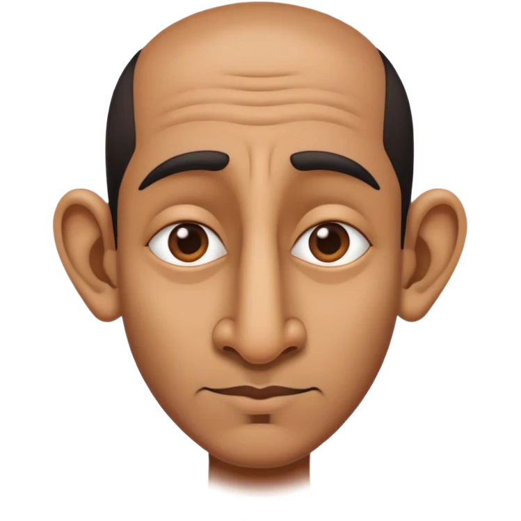 make a indian with big nose emoji