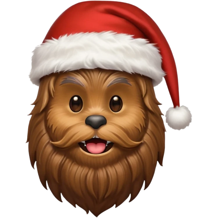 chewbacca christmas emoji