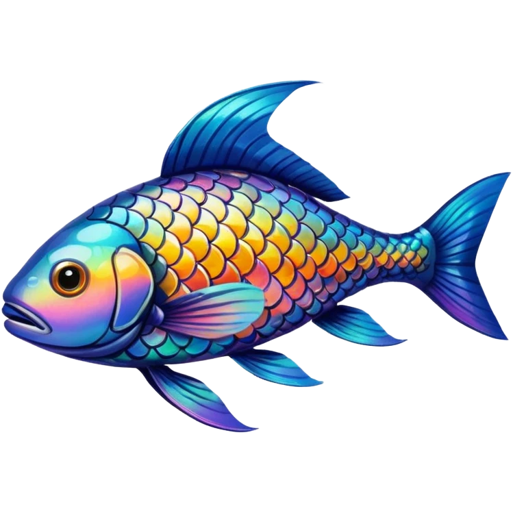 Spotted Fish emoji