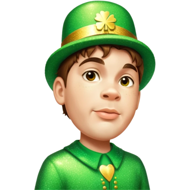 Sparkling Leprechaun emoji