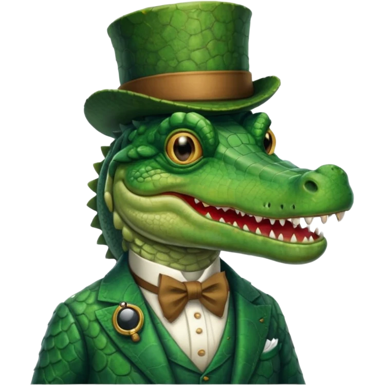 Sir corcodile emoji