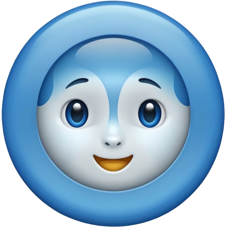 Blue tick emoji
