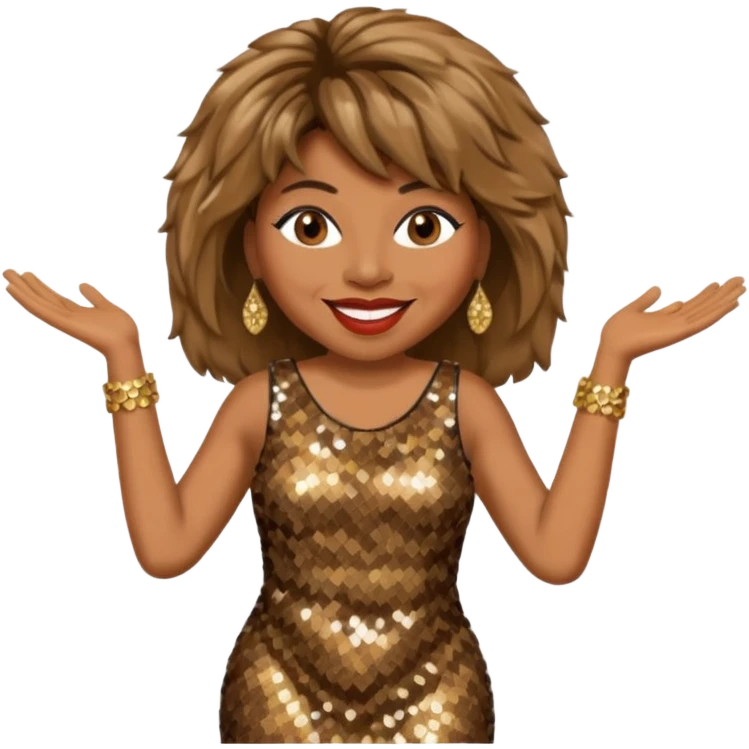 Tina Turner emoji