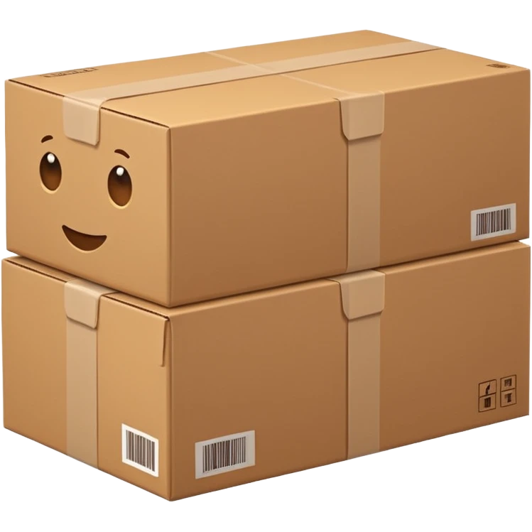 stack of boxes emoji