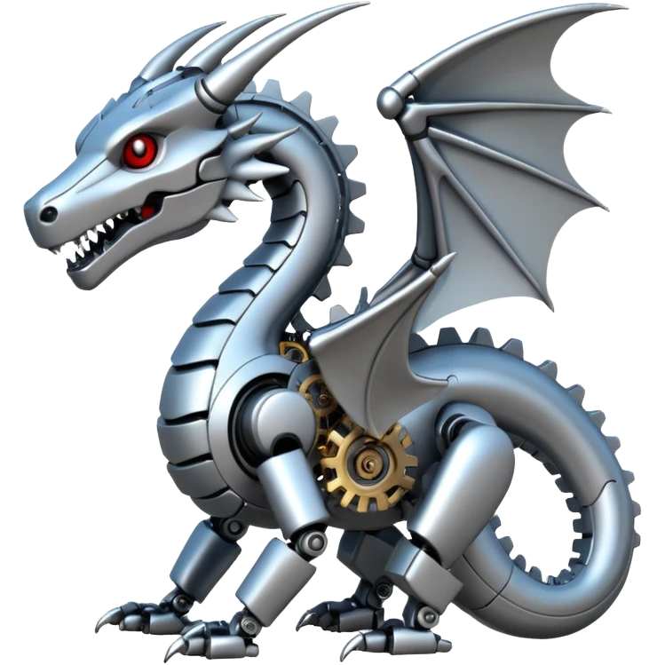 robotic dragon emoji