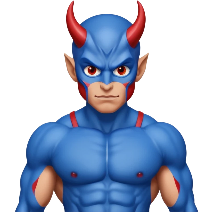 blue devil emoji