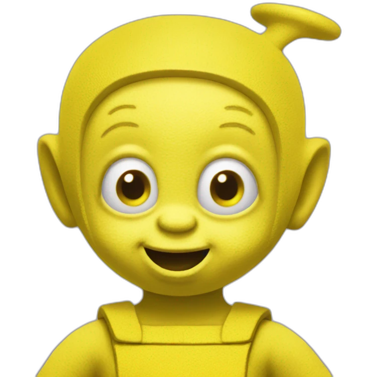Yellow Teletubbies emoji