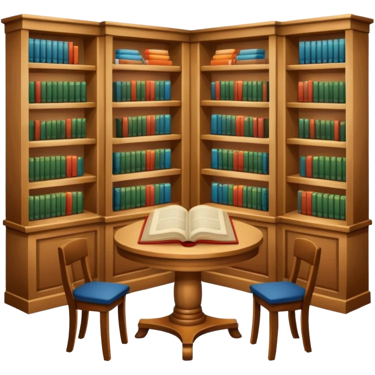 Library emoji | AI Emoji Generator