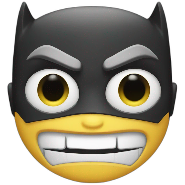 batman face emoji