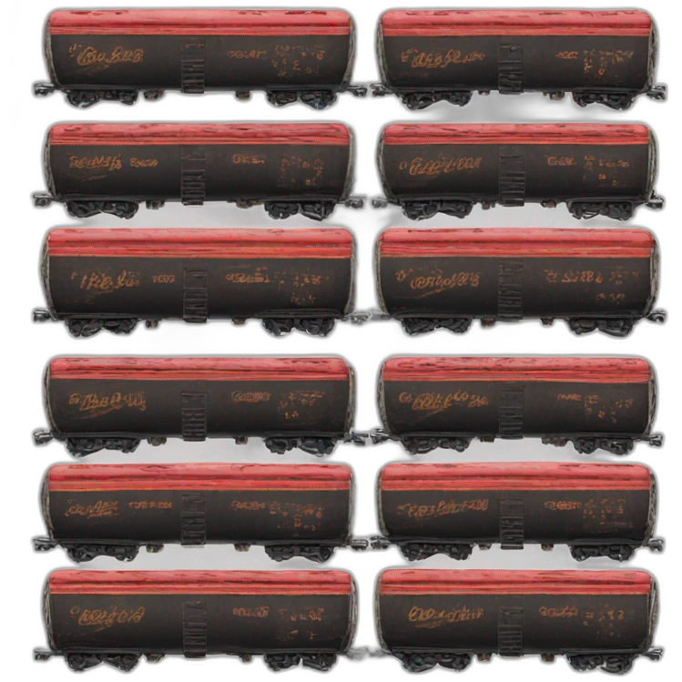train filled with coke zero cans emoji