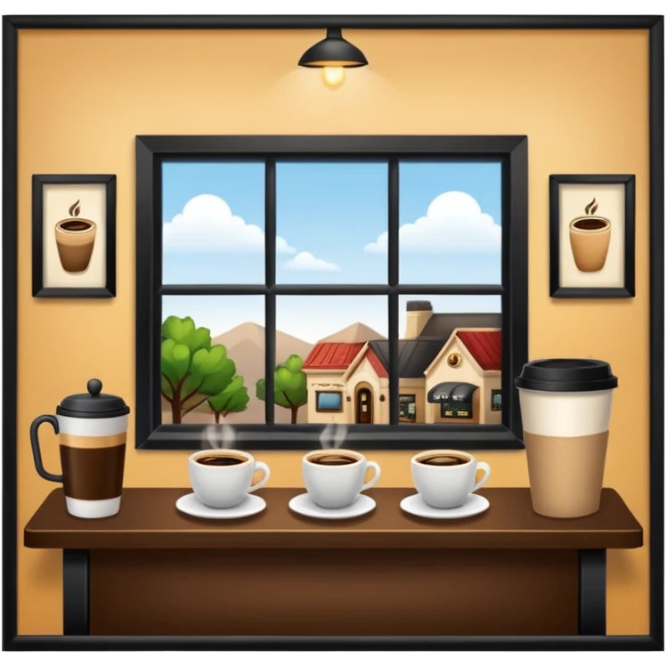 coffee shop emoji