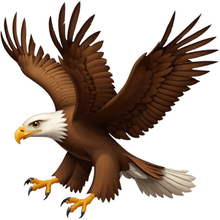 Flying eagle  emoji