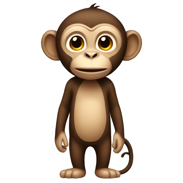 tall monkey emoji