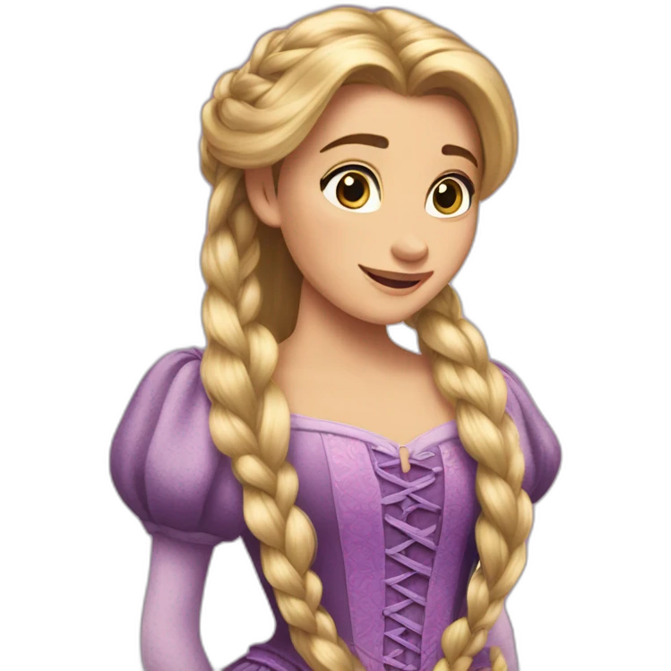 Rapunzel emoji