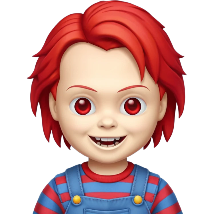 Un emojin de chuky emoji