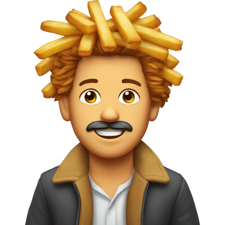 Schnitzel mit Pommes emoji