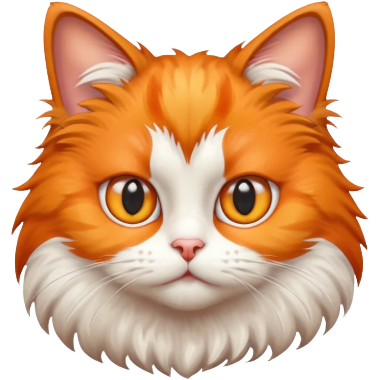 A crazy cat emoji