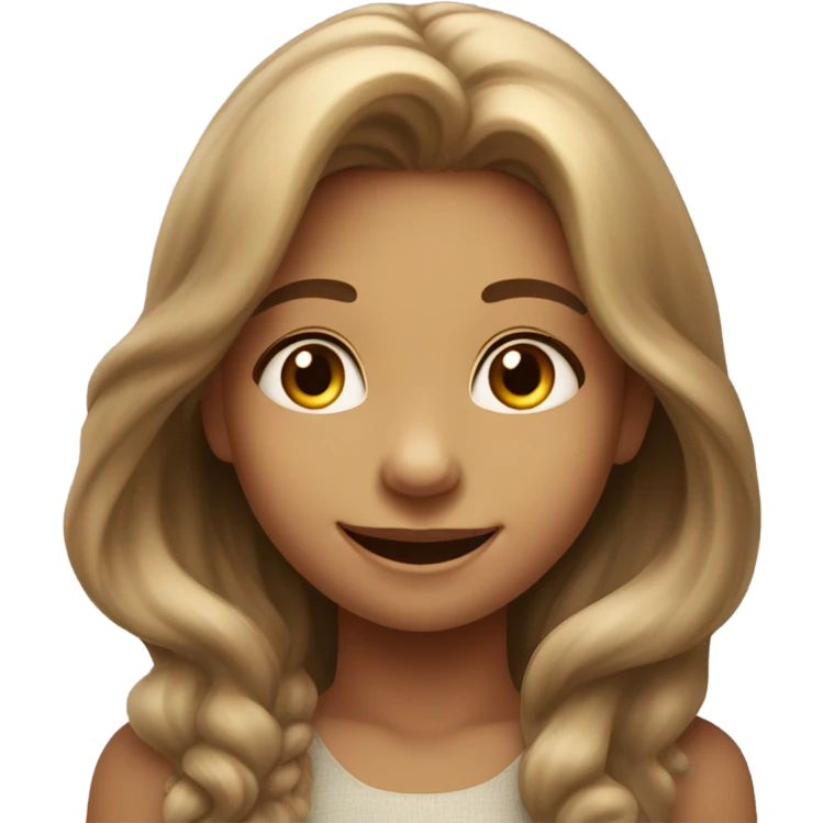 In loved girl emoji