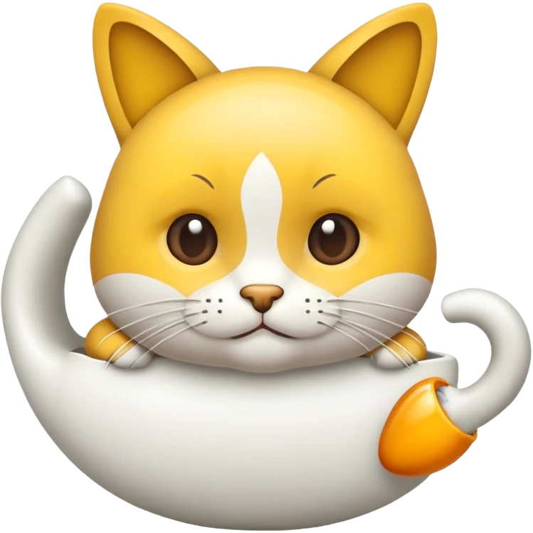 Милая кошечка emoji