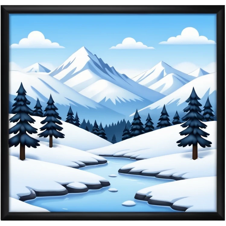 Winter Photo emoji