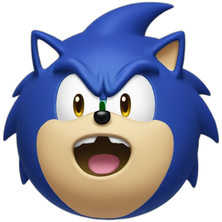 Fat sonic emoji