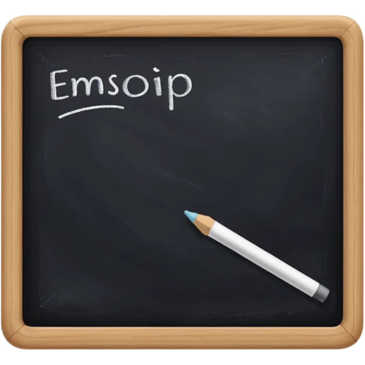 Chalk Board emoji
