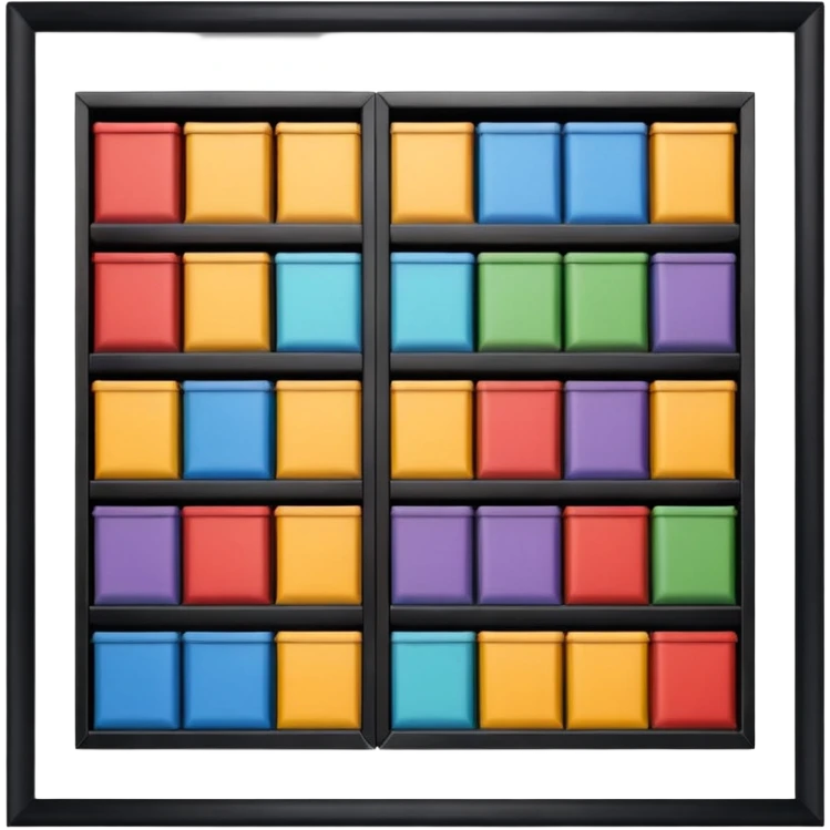 create a series of images for Theatre soft goods Inventory  emoji