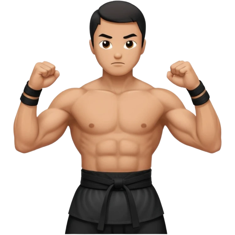 Kung fu emoji