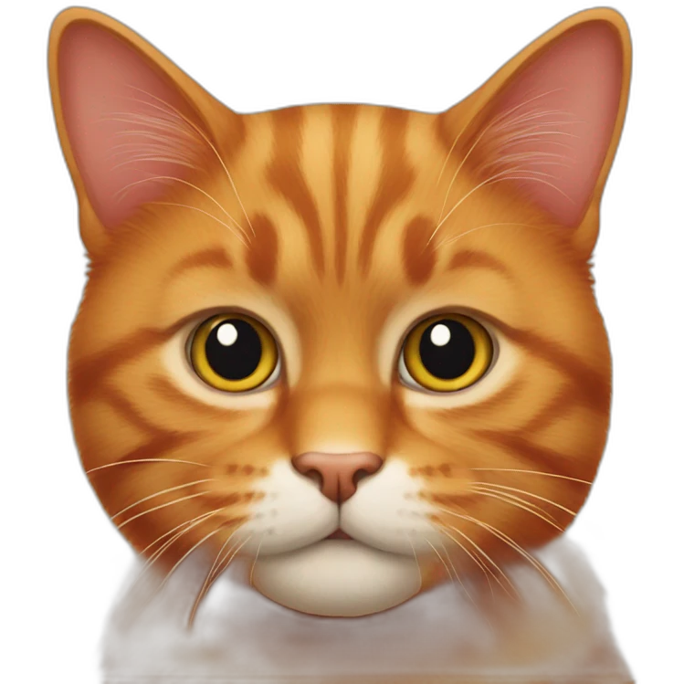 Scottish red cat emoji