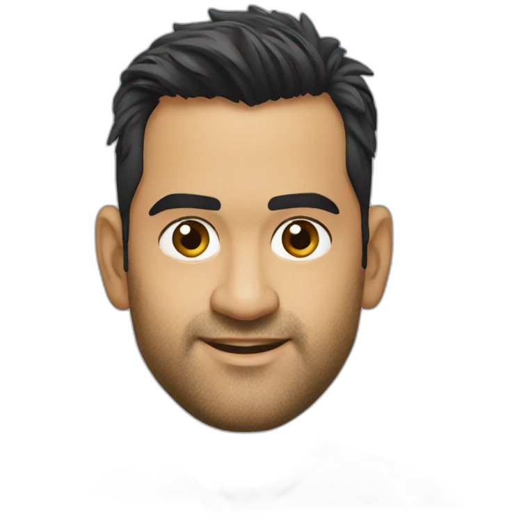 Ms dhoni emoji