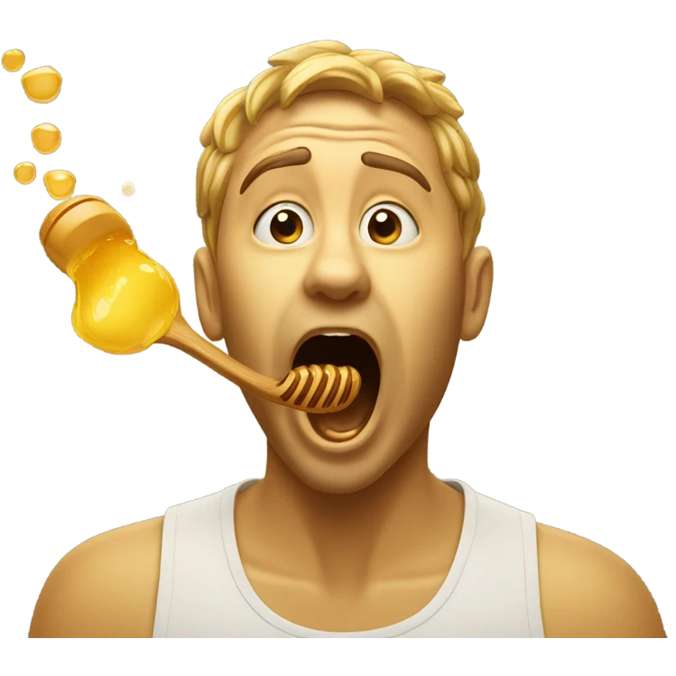 vomitting honey emoji