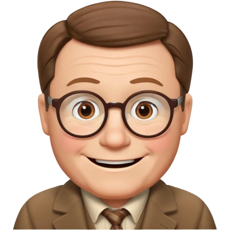 smiling Carl Fredricksen from Up movie emoji