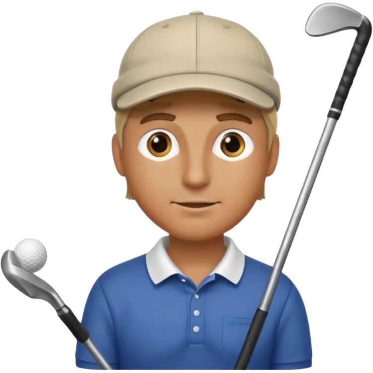 Golf god emoji
