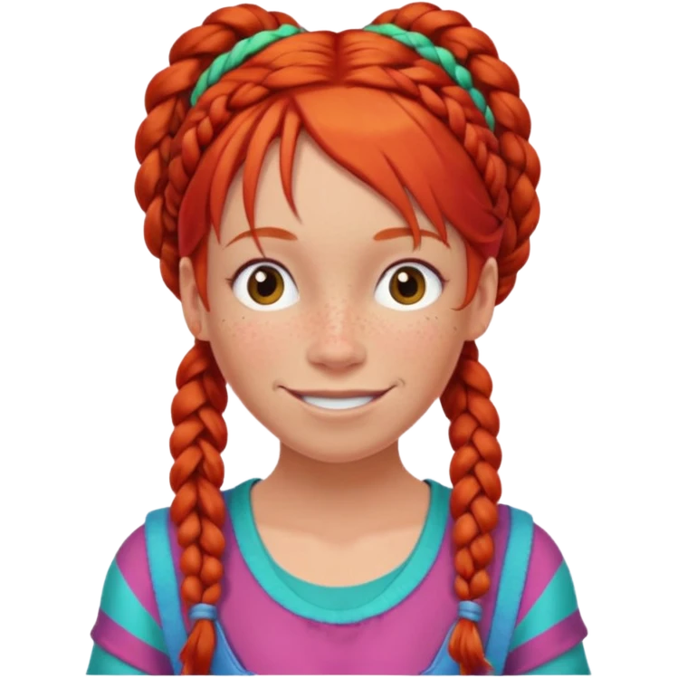 Pippi Longstocking emoji
