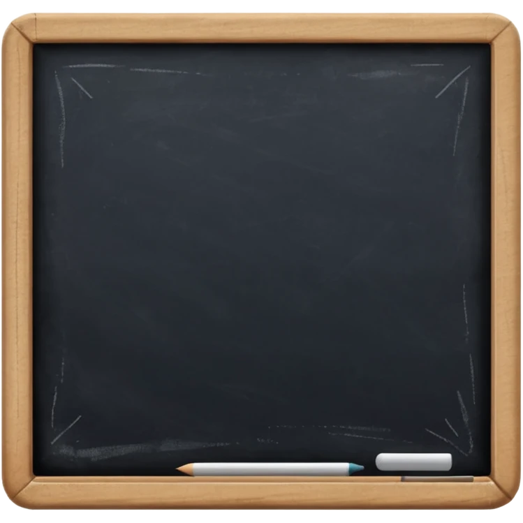 chalk board emoji