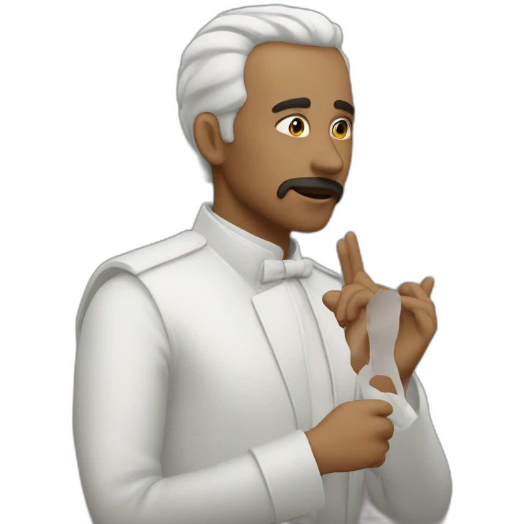 Enjoy the silence emoji