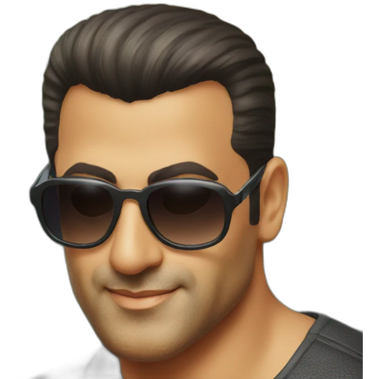 Salman khan in sunglasses emoji