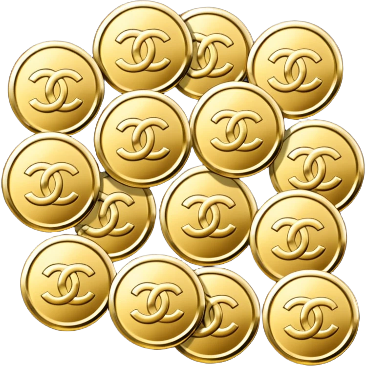 3 chanel coins emoji