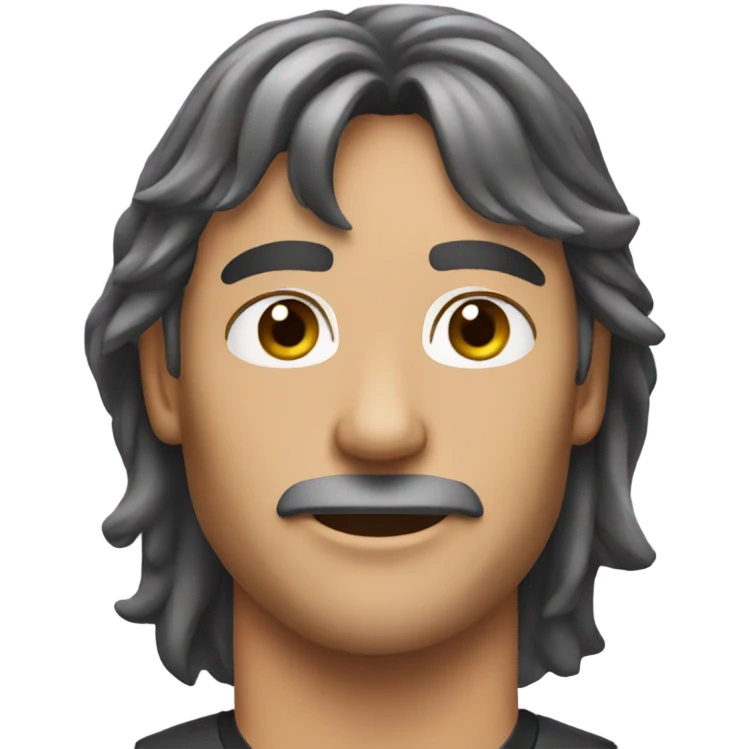 guy with mullet and pit vipers emoji