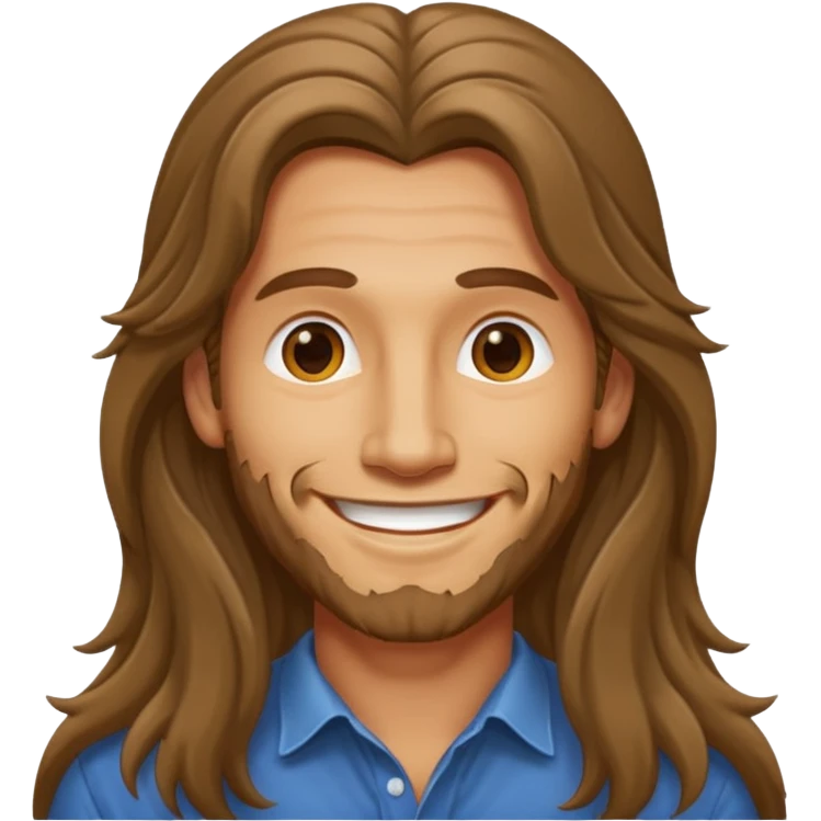 camper long haired man emoji