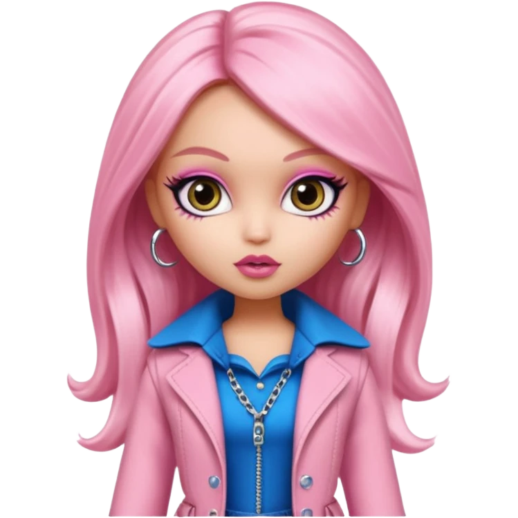 Bratz pink emoji