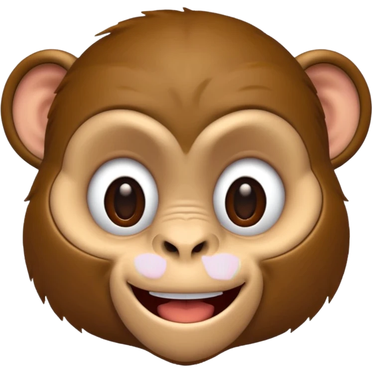 monkey happy face emoji