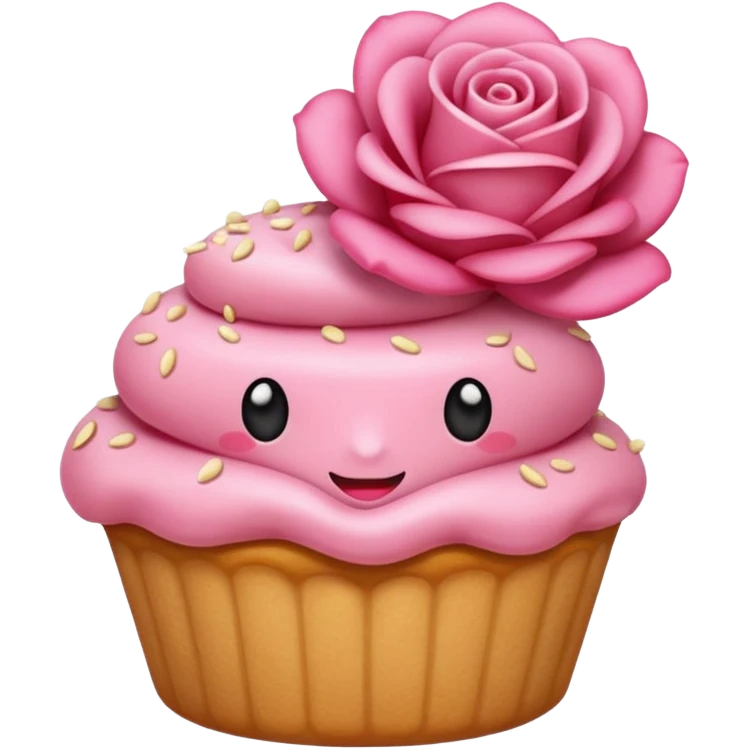 doce rosa emoji