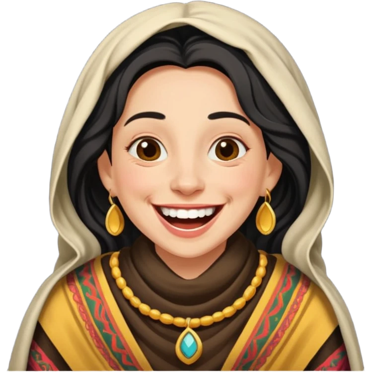 Bruja riendo  emoji