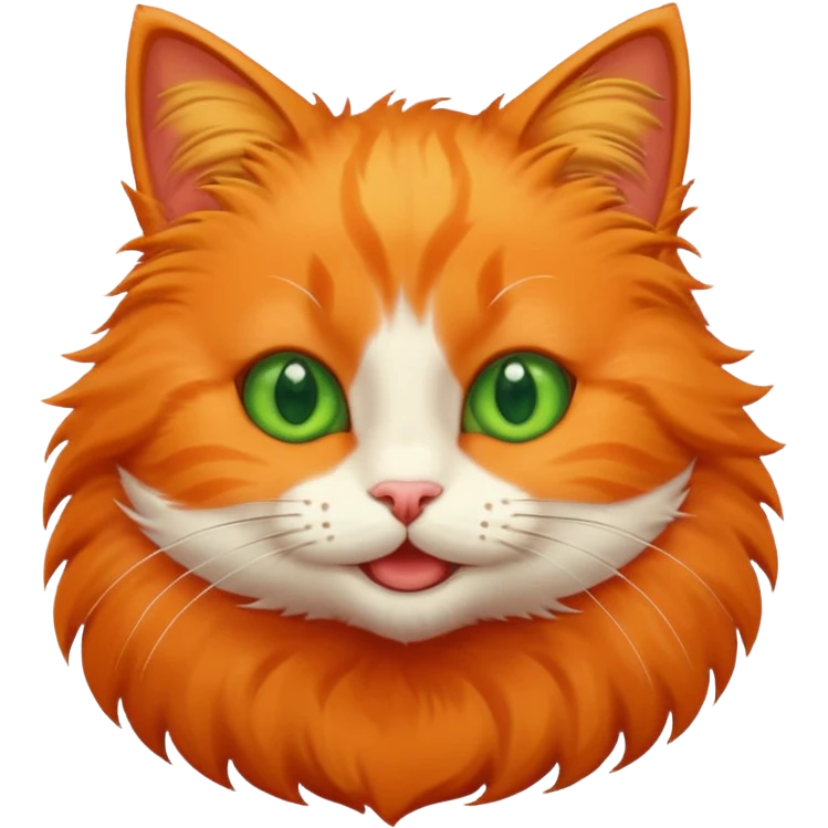 Happy cat emoji