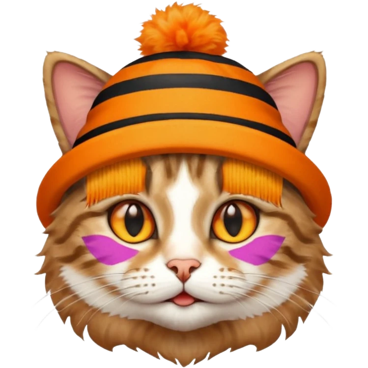 Cat with hat emoji